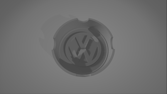 vw ashtray Home 3d print model - Mito3D