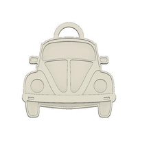 vw beetle keychain volkswagen art key ring 3d print model - Mito3D