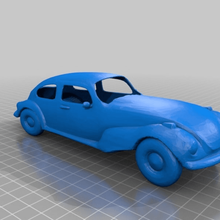 vw beetle pimp-ed divers de l'automobile 3d print model - Mito3D