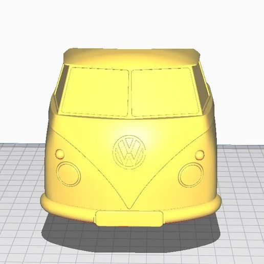 vw Kombi Topf 3D print model - Mito3D