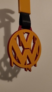 vw drip tsurikawa drift charm 3d print model - Mito3D