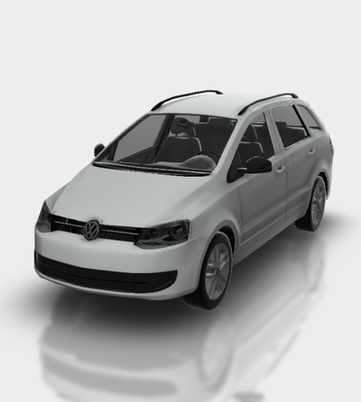 vw tilki 2014 ev volkswagen lupo suran uzay tilkisi çapraz haçı spor araba kentsel otomobil araç ralli yarış spor dalları derbi süper gt 3d print model - Mito3D