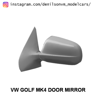 vw golf mk4 kapı ayna yan 1 24 25 retrovisor Volkswagen 3d print model - Mito3D