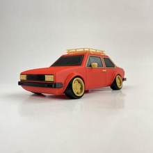 vw Jetta mk1 Volkswagen gti oyuncak araba model 3d print model - Mito3D