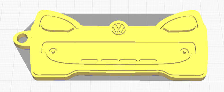 vw Schlüsselbund Wagen Motor Tuning vag Turbo 3d print model - Mito3D