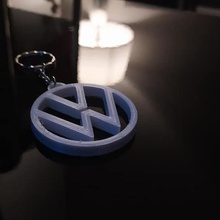 vw llavero llaveros Volkswagen coches accesorios regalos 3d print model - Mito3D