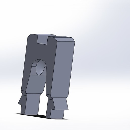 vw passat cylindre d'embrayage pédale en plastique outil de 3bg b55 embrayage 3D print model - Mito3D