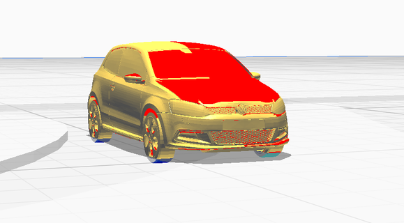 vw polo gti arabalar kullanım 2023 vw kutup polo gti Volkswagen 3d print model - Mito3D