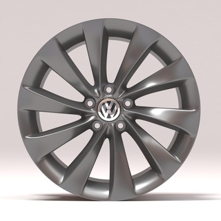 vw scirocco turbina ruote stampabile vari ruota cerchio disco Fai 3dprint passatempo modellino in scala diorama pressofuso messa punto rc hotwheels tamiya volkswagen 3d print model - Mito3D