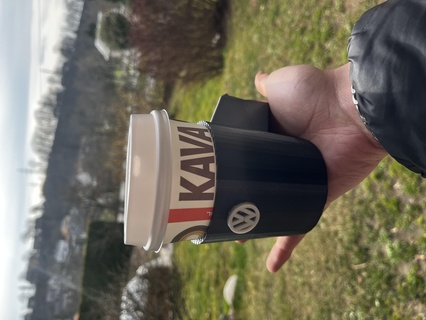 vw t5 cupholder cup holder 3d print model - Mito3D