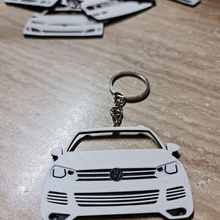 vw touareg 2012 otomotiv Volkswagen suv anahtarlık anahtar Zincir arabalar araba görünüm Oto 3d print model - Mito3D