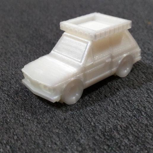 vw volkswagen brasília chaveiro jogo de do veículo veículos 3D print model - Mito3D