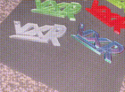 vxr logo portachiavi astra corsa opel insegne Vauxhall macchina motore veicolo silhouette gcode ender3v2 3d print model - Mito3D