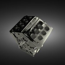 w12 block engine motor 3d print model - Mito3D