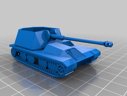 waffentrager ardelt rheinmetall 88mm Deutsche sgm 3d Drucken 3d print model - Mito3D