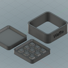 waffle banho bombear mold commercial licença mofo xampu Barra 3d print model - Mito3D
