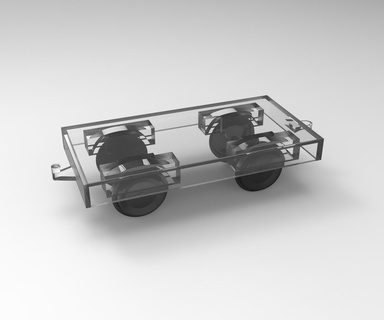 vagón entrenar juguete 3d print model - Mito3D