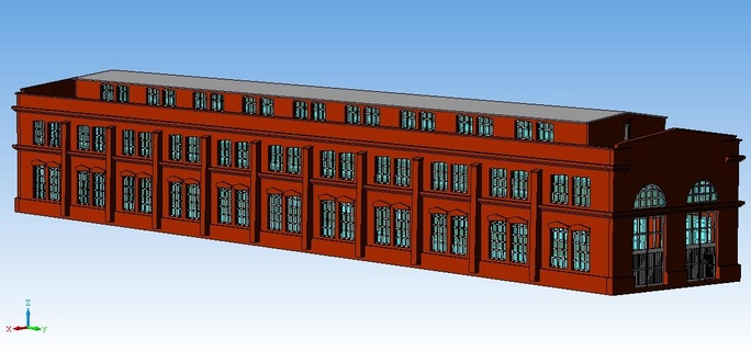wagon repair depot tt depot tt wagon railroad model building building copy  3d print model - Mito3D
