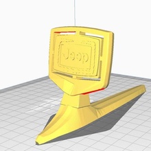 vagoncu başlık süs amblem cip 3d print model - Mito3D