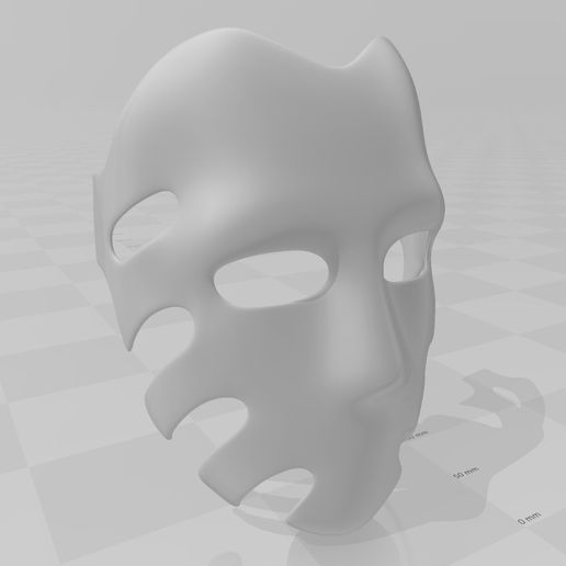 camarero máscara calamar juego 3D print model - Mito3D