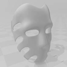 serveurs masque calamar Jeu serveur 3d print model - Mito3D