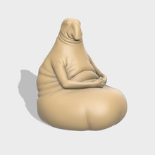 waiting statue meme 3d print model - Mito3D