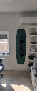 wakeboard duvar binmek modern dikey askı 3d print model - Mito3D