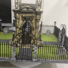 wake Kunst zombie ernst Friedhof crypt 3d print model - Mito3D