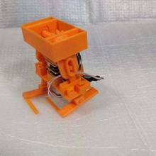 walker bot chassi gadget robô robótica 3d print model - Mito3D