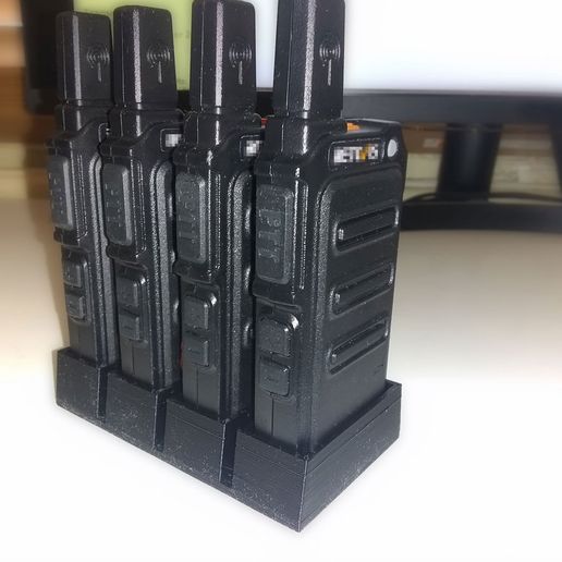 telsiz talkie 2 radyo beşik paketlemek Ayarlamak 3D print model - Mito3D