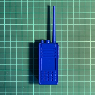 walkie talkie radio resizable radio walkie talkie ham radio radio amateur phone walkie-talkie  3d print model - Mito3D