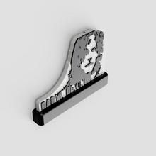 walking dead stand logo game 3d print model - Mito3D