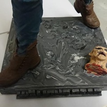 walking dead stand various 3d print model - Mito3D