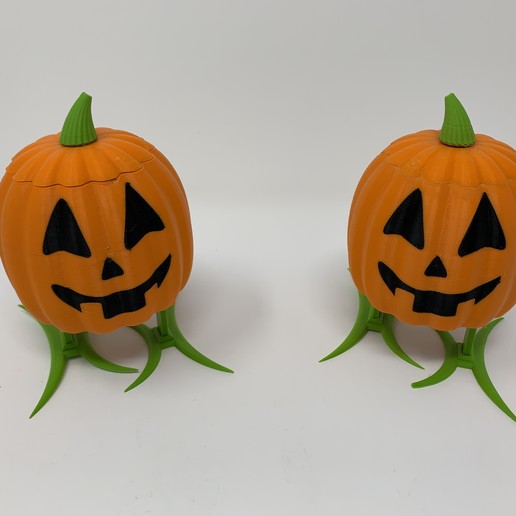 walking pumpkin ii game toy 3D print model - Mito3D