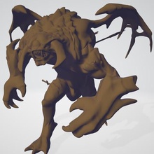 a piedi roshan gioco jolan dotazione 2 monster pit aegis 3d print model - Mito3D