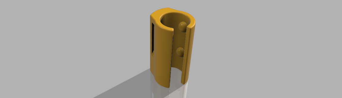 marchant bâton bague tpu version canne invalidité 3d print model - Mito3D