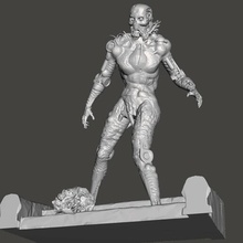 walkingdead terminator zombie termiantor 3d print model - Mito3D