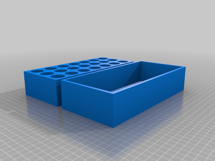 impression marche recharge titulaire soutien boîte DIY outils fabricants 3d print model - Mito3D