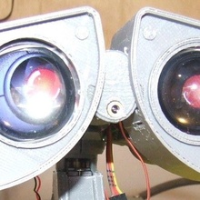 wall yeux adafruit gadget robotique 3d print model - Mito3D