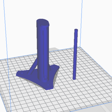 wall-mounted filament bobbin holder tool 3d print model - Mito3D