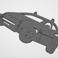 wall mounted chave prateleira 206 anel alcance Peugeot decoração 3d print model - Mito3D