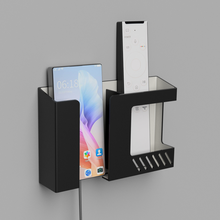 wall-mounted remote control phone holder 3d print model - Mito3D