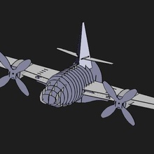 Mauer Flugzeug Gadget 3d print model - Mito3D