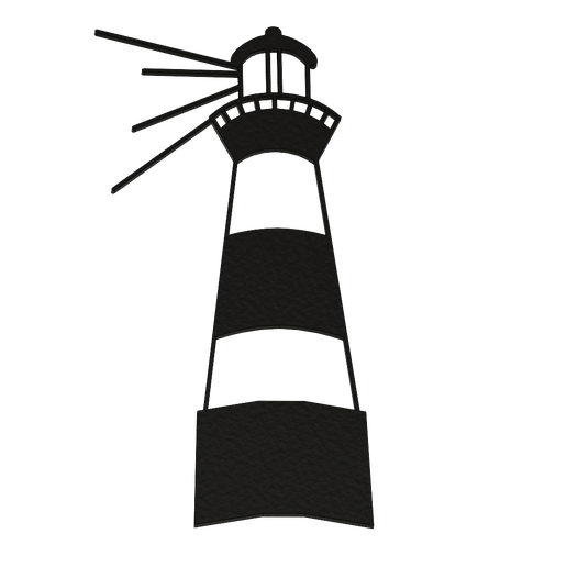 wall art - lighthouse 2d 3D print model - Mito3D