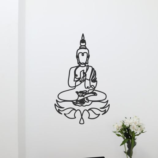 wall art buddha   art cor
