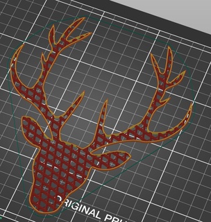 parede arte suspensão decoração querido imprimir criativamente impressão inovadora animal 3d print model - Mito3D