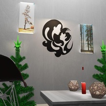 wall art mother & son 3d print model - Mito3D