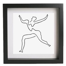 wall art picasso woman frame home decoration
