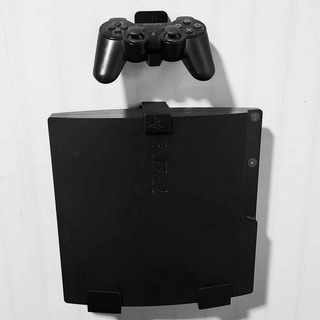 Mauer Halterung Playstation 3 Doppelschock ps3 Sony Unterstützung abspielen 3d print model - Mito3D