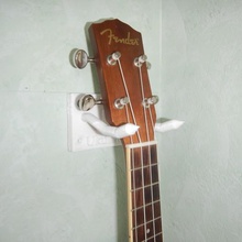 suporte de parede ukulele soprano a casa ukulelele música armazenamento 3d print model - Mito3D